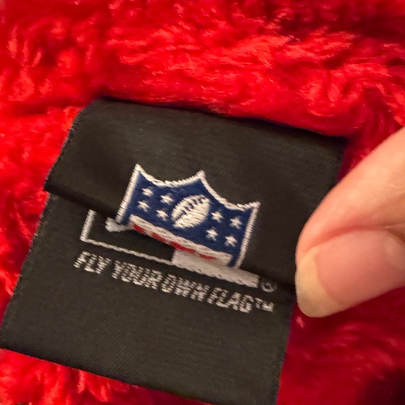 NFL 49ers Red Furry Hat - Picture 9 of 14